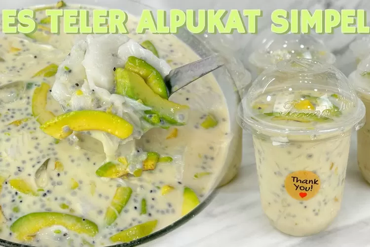 Seger Parah, Resep Es Teler Alpukat Untuk Takjil Ramadhan: Ide Minuman ...