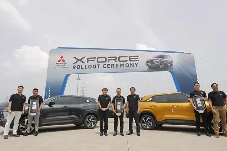 50 Unit Pertama Mitsubishi XForce Resmi Diserahkan Ke Konsumen Oleh ...