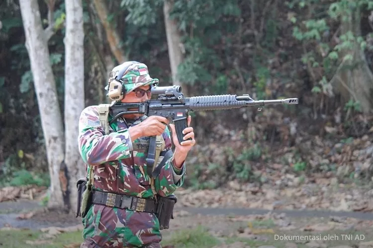 Pantas TNI AD Jadi Juara Umum Lomba Tembak AARM Ke-31, Jangkauan SS2 V4 ...