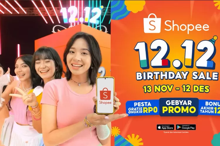 Meriahkan Shopee 12.12 Birthday Sale dengan TV Show bersama JKT48 hingga Flash Sale Exclusive di Shopee Live.  (Dok. Istimewa)
