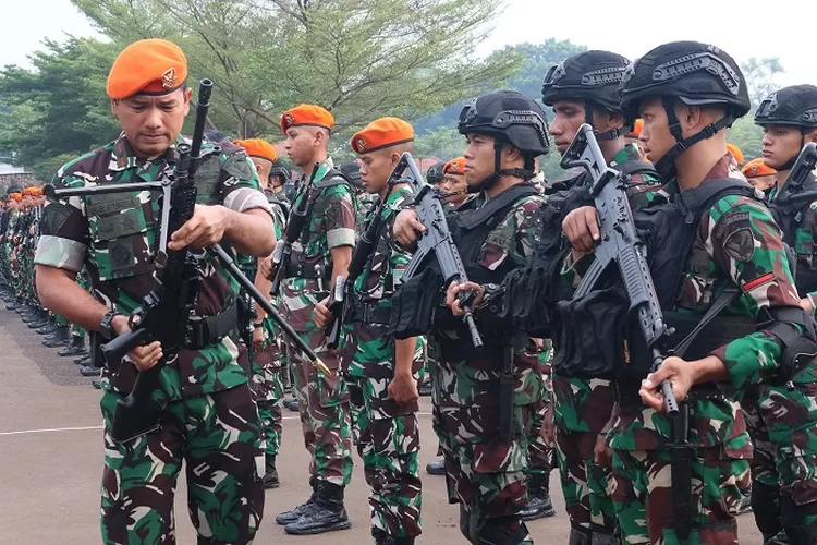 140 Prajurit Terbaik Yonko 467 Kopasgat Siap Ditugaskan Ke Wilayah