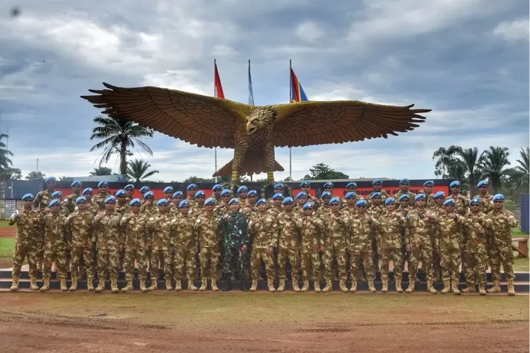 Kontingen Garuda XX-U Mendarat Di Bumi Nusantara Camp Mavivi, Siap ...