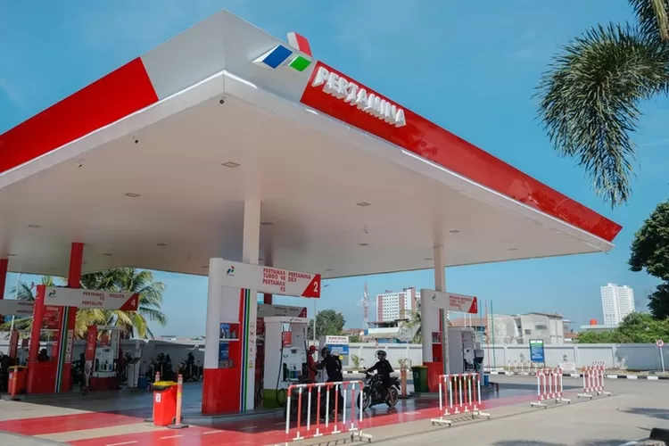 Ilustrasi SPBU Pertamina. (Pertamina)