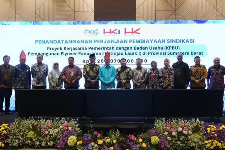 BRI jadi JMLAB pembiayaan Flyover Sitinjau Lauik Rp2,2 triliun, dorong konektivitas dan ekonomi Sumbar. (Dok. BRI)