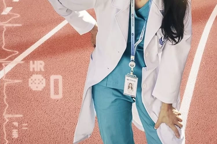 Park Shin Hye dalam Poster Drama Doctor Slump (Fatimah Zahra)