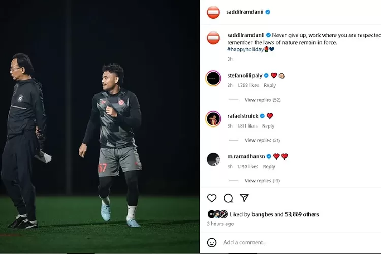 Reaksi Saddil Ramdani dicoret dari Timnas Indonesia dan tak masuk skuad Piala Asia 2023 diluapkan di media sosial.