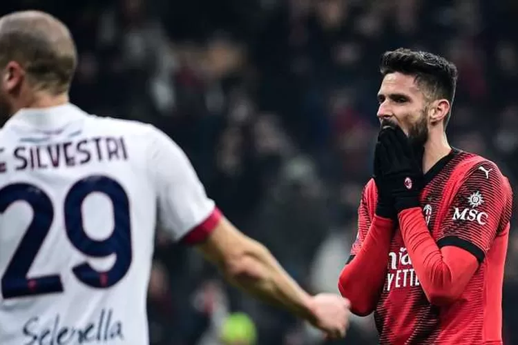 Hasil AC Milan vs Bologna di Serie A Italia, Dua Penalti Gagal, AC Milan Terpeleset di Tangan Bologna (Flash Score)
