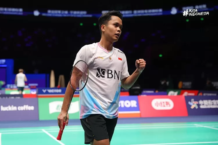Pebulutangkis Anthony Sinisuka Ginting. (Jabodetabek.Id)