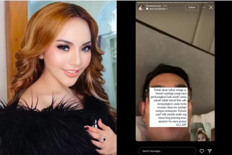 Lisa Mariana spill dugaan perselingkuhan dengan Ridwan Kamil. (Instagram/lisamarianaaa)