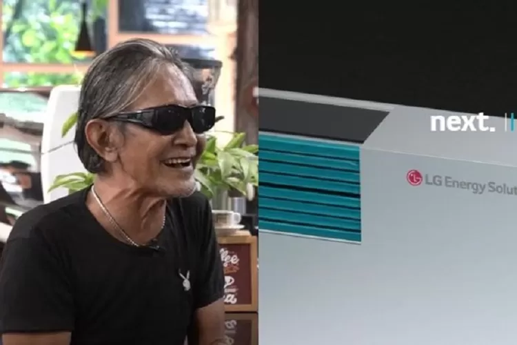 Pengamat Ekonomi dan Analis Pasar Modal, Ferry Latuhihin (kiri) dan ilustrasi LG Energy Solution Co. (kanan).  (YouTube.com/RhenaldKasali - LG Energi Solution)
