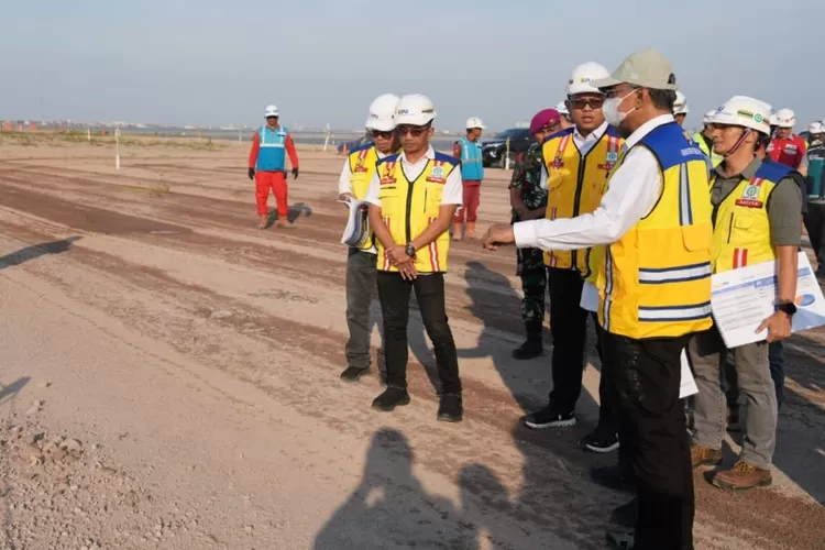 Proyek Tol Semarang-Demak Seksi 1 Kaligawe-Sayung tengah dipercepat sebagai solusi banjir rob di kawasan industri. (X/KemenPU)