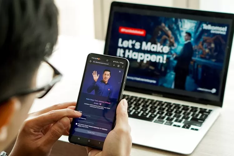 Telkomsel perkenalkan Ted, Enterprise Digital Account Manager berbasis AI, untuk layanan bisnis inovatif dan interaktif. (Telkomsel)