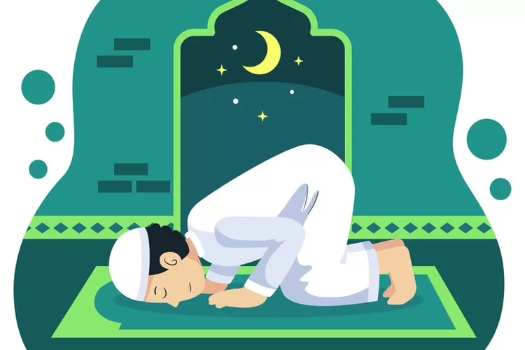 Ilustrasi Salat (freepik.com)