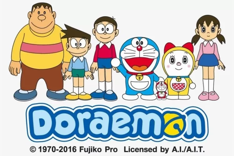 Doraemon, salah satu tayangan anak 90an dihari minggu (Pinterest )