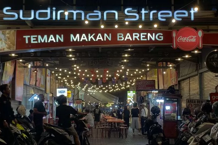 Sudirman Street. (RRI.com)