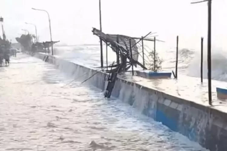 Foto ilustrasi banjir rob. (pinterest)