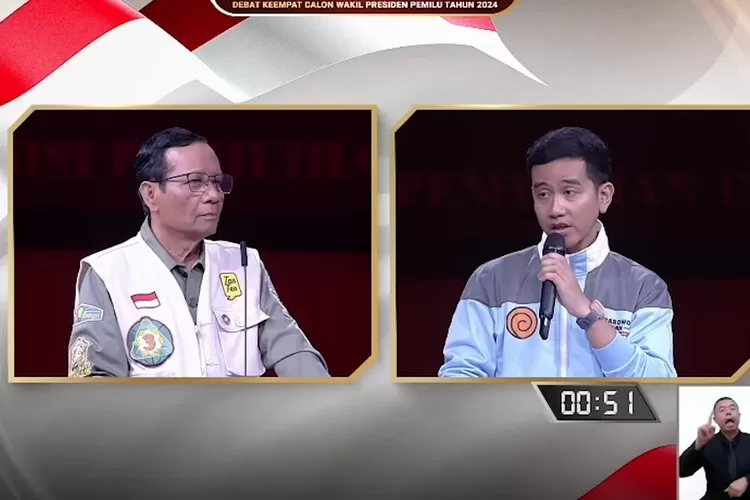 Gibran Terus Tunjukkan Adab Dalam Debat Cawapres, Selalu Ucapkan Terima ...