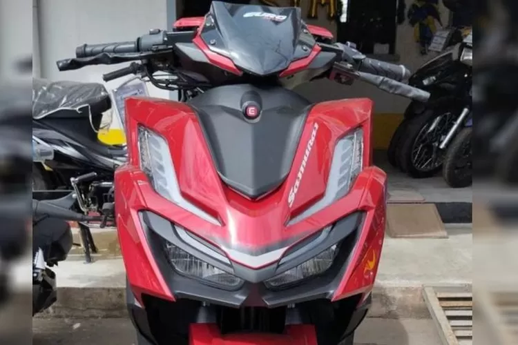 Ilustrasi motor Honda Vario 160 Gen 2 atau Samurai 155.