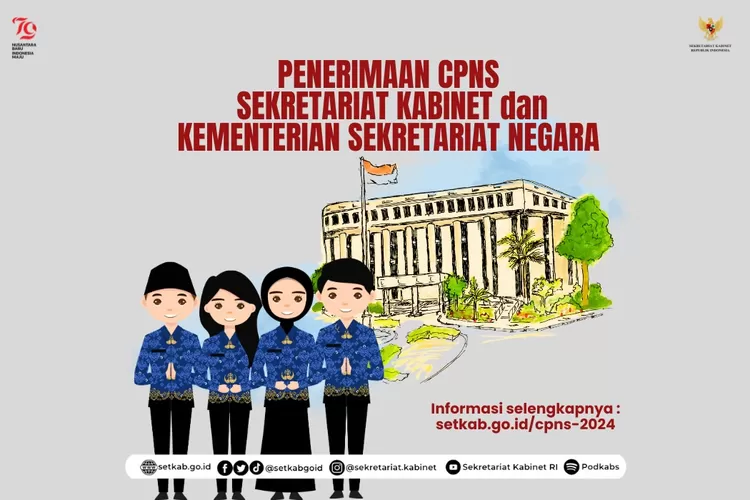 Pendaftaran CPNS Setkab Dan Kemensetneg 2024, Cek Formasi Dan Syaratnya ...