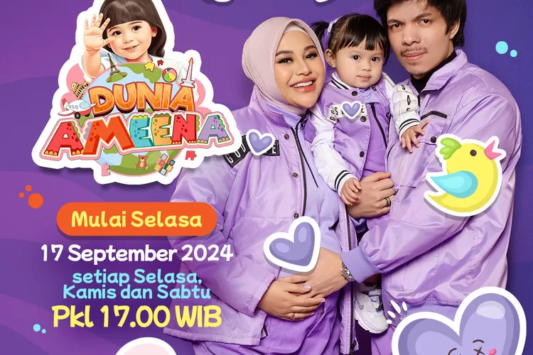 Mentari TV Luncurkan Program Terbaru "Dunia Ameena" untuk Anak-Anak, mulai tayang pada 17 September 2024, pukul 17.00 WIB.