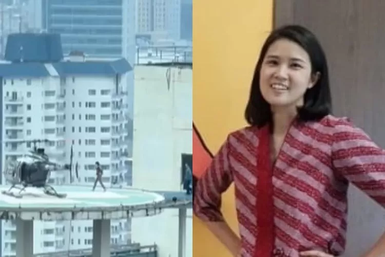 Caroline Riady, CEO Siloam Hospitals Group yang diduga sebagai wanita yang dijemput helikopter. ((Instagram/berita_gosip - LinkedIn/Caroline Riady))