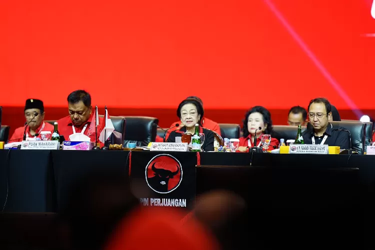 Megawati Soekarnoputri Tutup Rakernas IV PDIP, Instruksikan Pemenangan ...