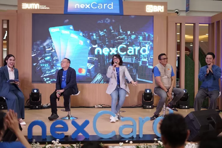 Peluncuran Kartu Kredit Nex Card oleh BRI, sebuah inovasi untuk memenuhi kebutuhan transaksi digital generasi muda. (Rilis)