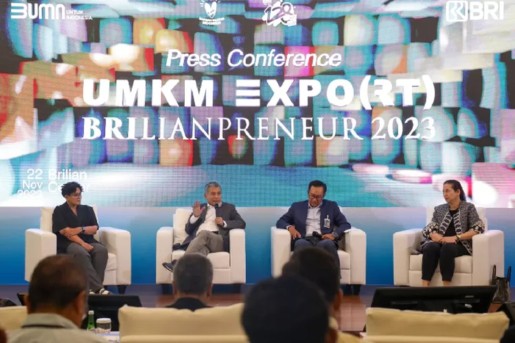 BRI UMKM EXPO(RT) BRILIANPRENEUR 2023, ajang bergengsi bagi UMKM Indonesia untuk memperluas jaringan global. (Rilis)