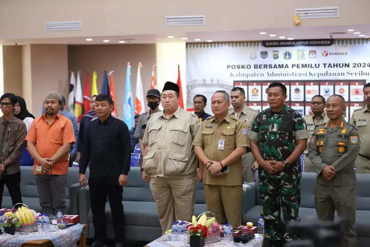 Sekda DKI Jakarta Dukung Kehadiran 11 Posko Bersama Pemilu Tahun 2024 di Kepulauan Seribu (Pemkab Kepulauan Seribu / JakartaInsider.id)