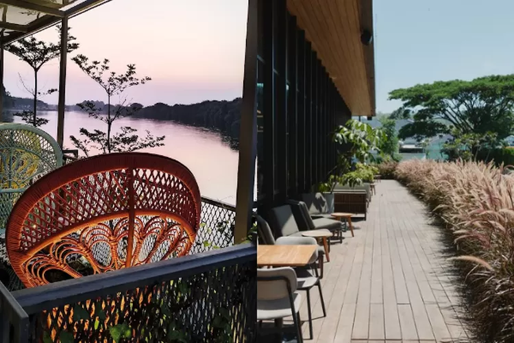 Ilustrasi: kesempurnaan nongkrong di Jakarta dengan pemandangan danau yang menakjubkan di cafe-cafe tepi danau yang eksklusif (Instagram / JakartaInsider.id)