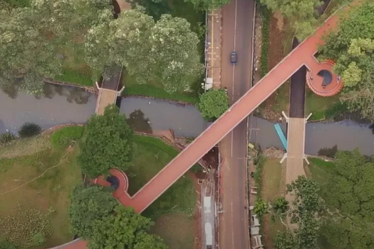 Temukan keindahan alam Jakarta Selatan melalui taman-taman murah dan menarik.  (instagram @ecopark / JakaratInsider.id)