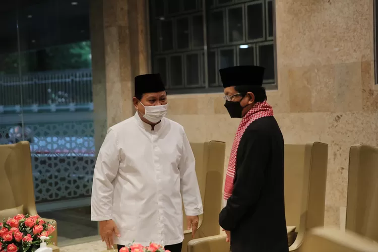 Imam Besar Istiqlal Ucapkan Selamat kepada Prabowo jadi Presiden Terpilih.