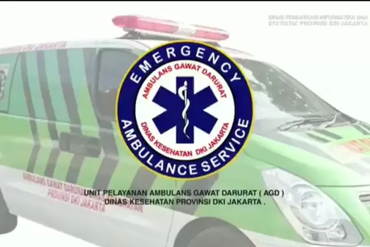Layanan ambulans gratis disediakan oleh unit gawat darurat Dinas Kesehatan Pemprov DKI Jakarta. (Dinas Kesehatan DKI Jakarta)