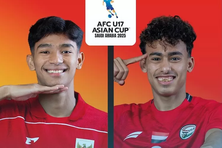 Dua pemain andalan Indonesia dan Yaman bakal beradu kebolehan dalam pertandingan lanjutan grup C Piala Asia U17 malam ini (7/4) di Jeddah Arab Saudi. (AFC)