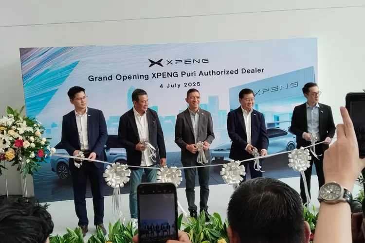Peresmian dealer pertama Xpeng (Foto: Jakarta Insider)