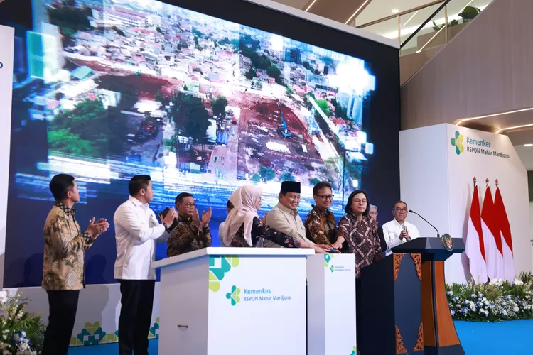 Presiden RI Prabowo Subianto Mengaku Bangga Dengan RS PON yang Mampu Tangani Tumor Otak