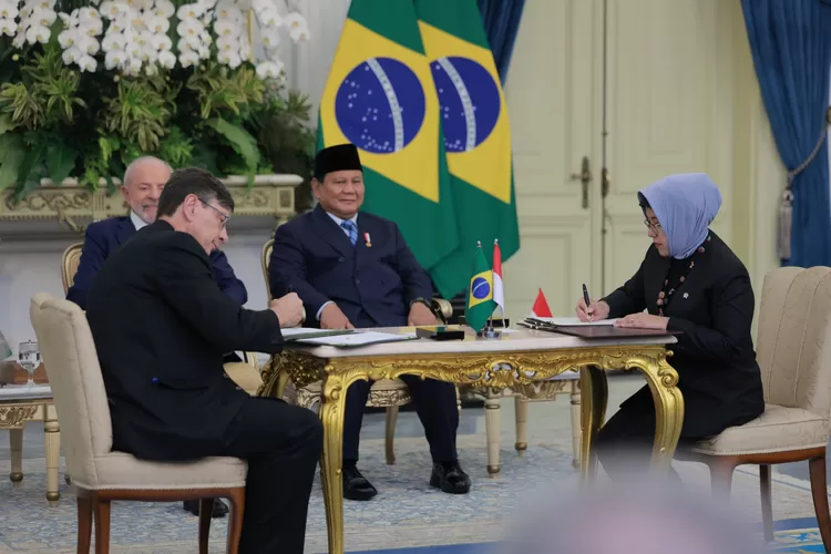 Bersama Presiden Brazil, Prabowo Subianto: Waktunya Kita Membangun Kerja Sama Produktif