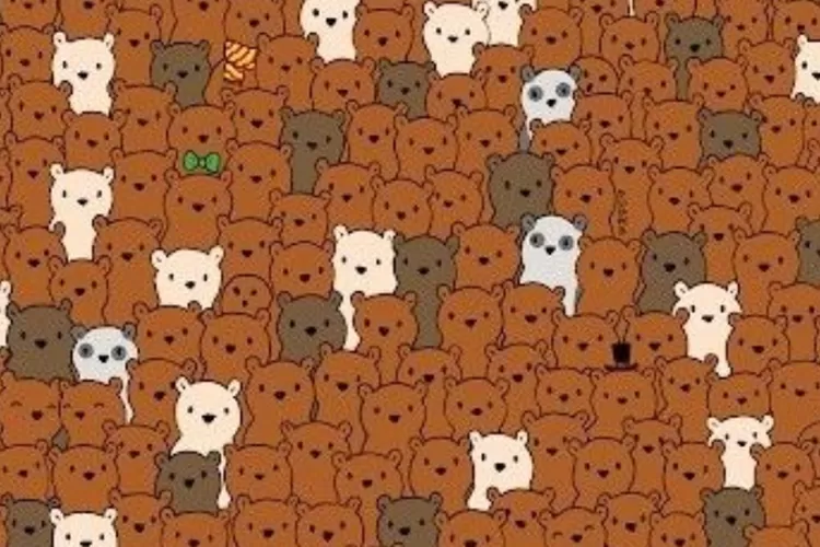 Tes Penglihatan Asah Kejelian Matamu Coba Temukan 3 Buah Kelapa Di Antara Kumpulan Beruang 0841