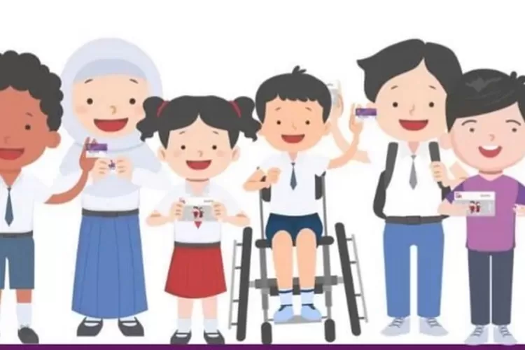 Ilustrasi bansos PIP untuk tanggulangi anak putus sekolah. (Instagram @sobatpip)