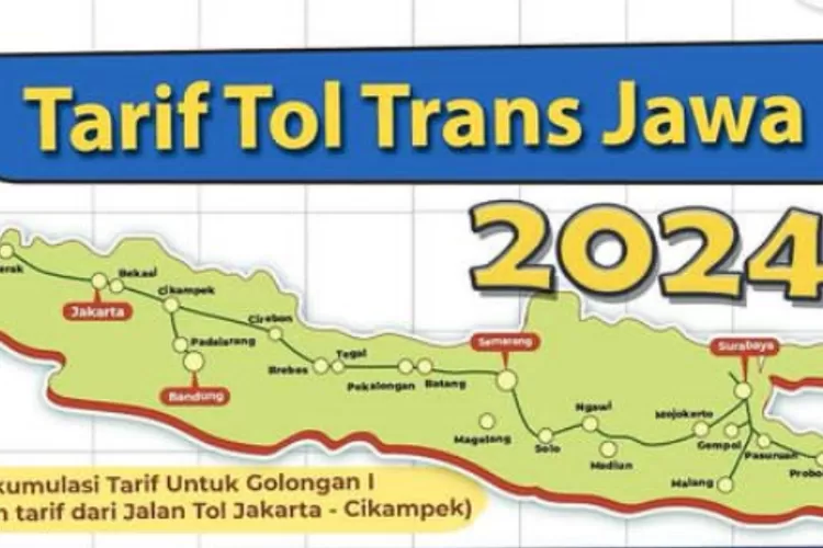 Jelang Mudik Lebaran Idul Fitri 1445 H: Daftar Tarif Tol Trans Jawa ...