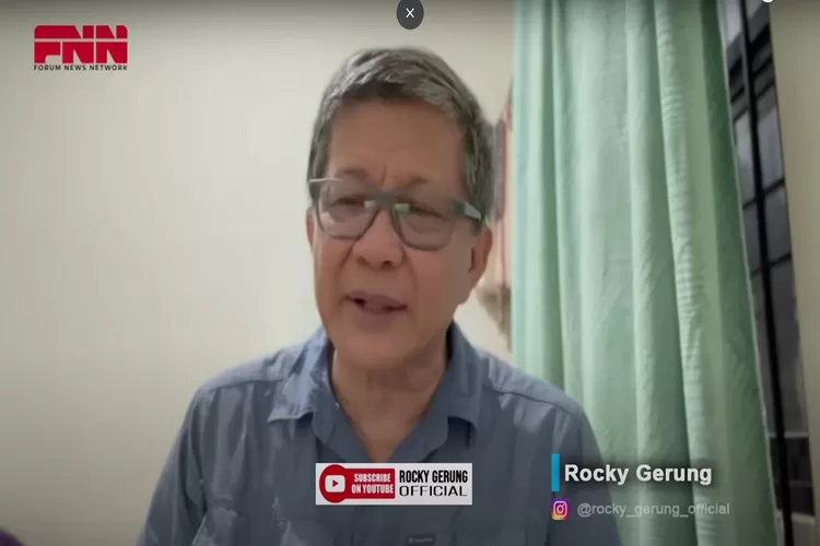 Rocky Gerung Tegaskan Akun Fufufafa Bukan Milik Gibran: Sekarang ...