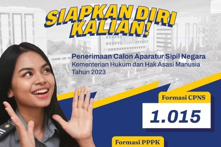 Pendaftaran CPNS Dan PPPK Kemenkumham Mulai Dibuka Untuk Lulusan SMA ...