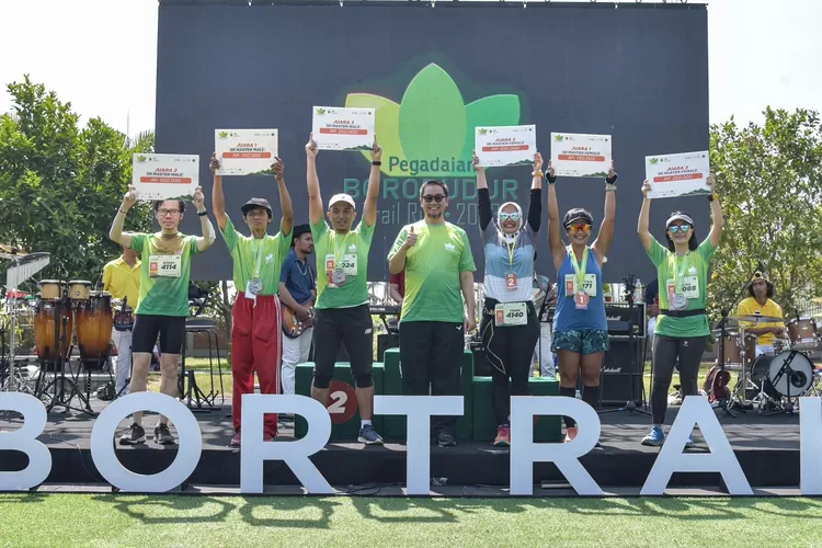 Event Pegadaian Borobudur Trail Run (Bortrail) 2023, Sabtu-Minggu (14-15 Oktober 2023). (dok)