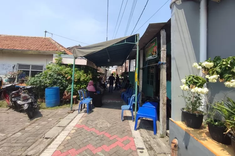 Lokasi rumah korban dugaan rudapaksa terhadap anak di bawah umur di Kemijen Semarang.  (Ayosemarang.com/ Audrian Firhannusa)