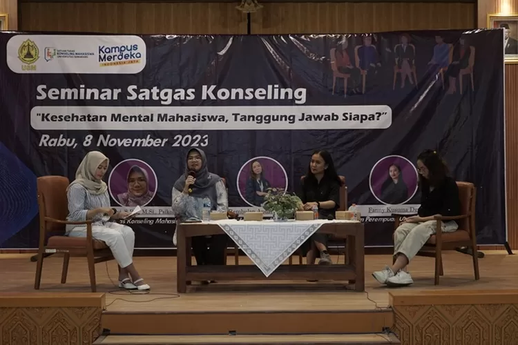 Satgas Konseling Mahasiswa USM Gelar Seminar Kesehatan Mental Mahasiswa