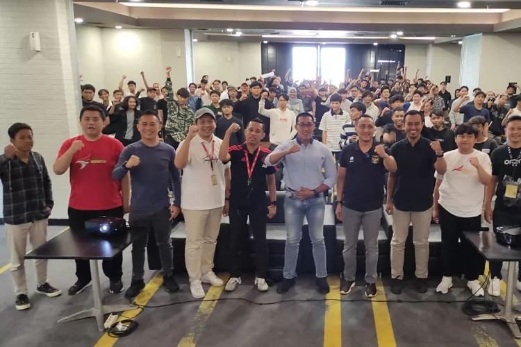 Penyelenggaraan Turnamen Mobile Legends yang digelar oleh Jurnalis Semarang.  (Jurnalis FC)