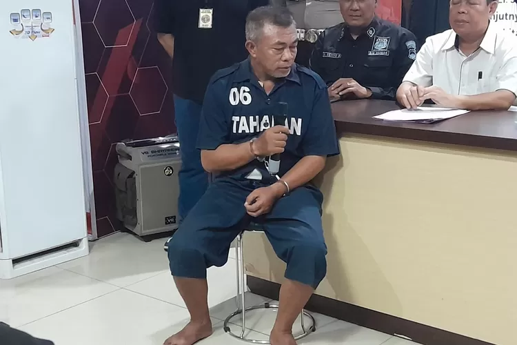 Agus Suryana, pencuri mobil teman kencan dan handphone di Simpang Lima Semarang. (Ayosemarang.com/ Audrian Firhannusa)