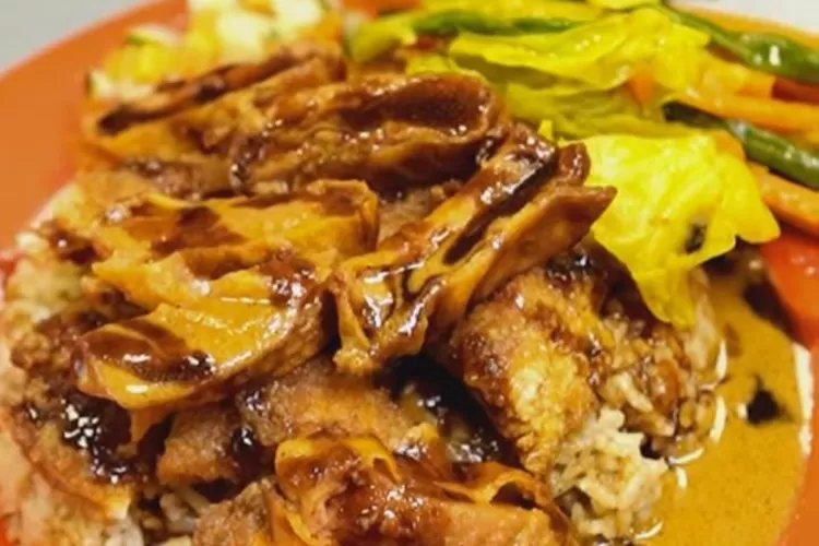 Nasi Ayam Gunting Kari Singapura di Jakarta