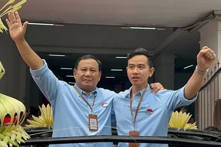 Capres dan Cawapres Prabowo Subianto - Gibran Rakabuming Raka. (Tim media Prabowo Subianto)