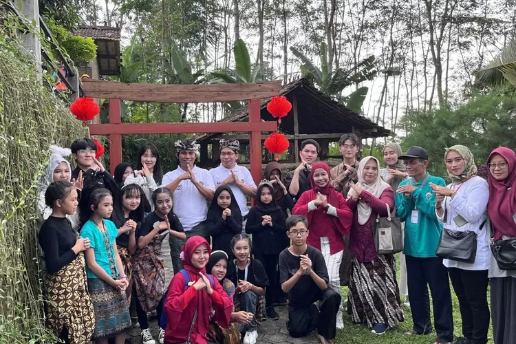 Pengunjung Desa Wisata Besani/ Istimewa.